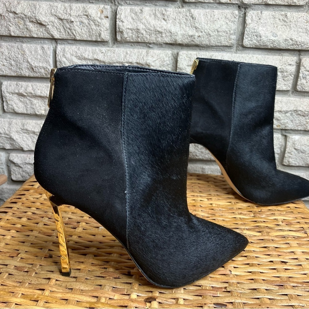 Sam Edelman Sandy Calf Hair Ankle Boot - Picture 2 of 11